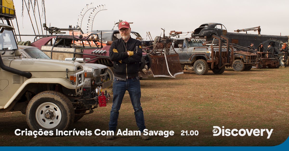 DiscoveryPT's tweet image. Preparem-se para uma noite recheada de #CriacoesIncriveis com o incrível Adam Savage às 21h, seguido de mais partidas cientificas que dão que falar em #SciJinks às 22h55, no #Discovery. Não percam a ciência ao mais alto nível, no #Discovery.