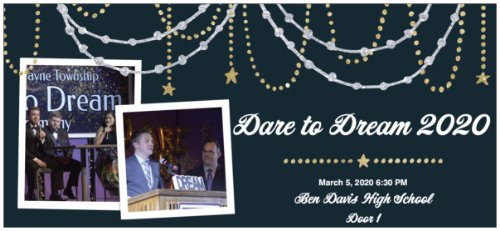 Do you know someone that is making a difference in the Wayne Twp Special Education Community? Nominate them today for the "Dare to Dream" awards. Nominations close January 24, 2020. The event will take place on March 5, 2020. Follow this link to nominate:  buff.ly/2NCbo55