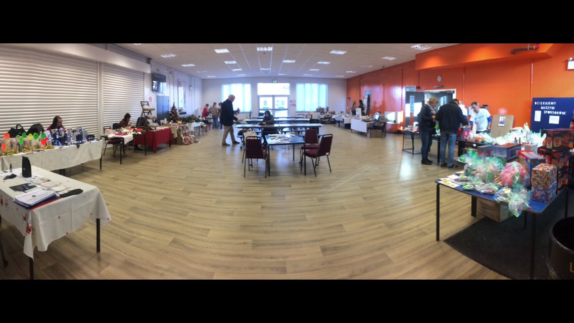 Busy Saturday hosting our Polish school’s Christmas show with stalls selling traditional gifts. We can host a wide range of events, get in touch for details #Beactive