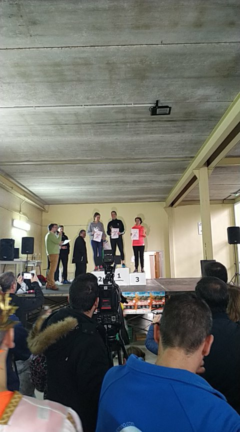 Primeras clasificadas femeninas 👏👏👏