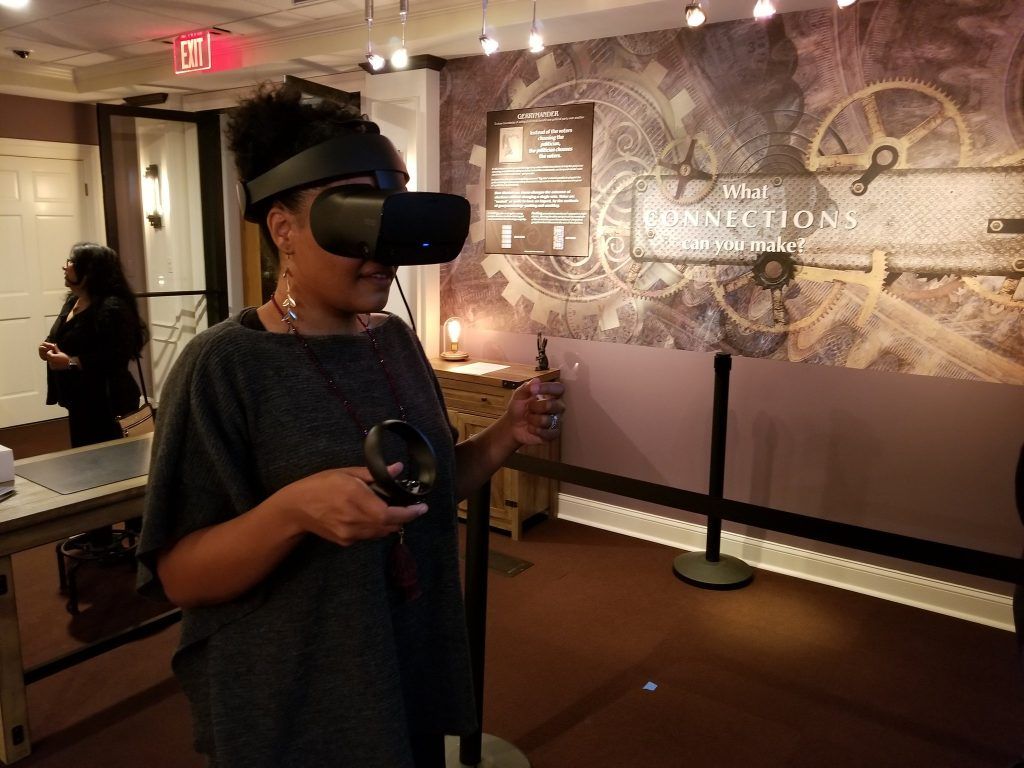 RyanBellGuide's tweet photo. The #VR game is designed to help players understand the repercussions of the controversial practice.
#Gerrymander Madness a new #VirtualReality game from Durham firm that #gamifies #redistricting process https://t.co/EjbEARta7d https://t.co/11piY0URoR