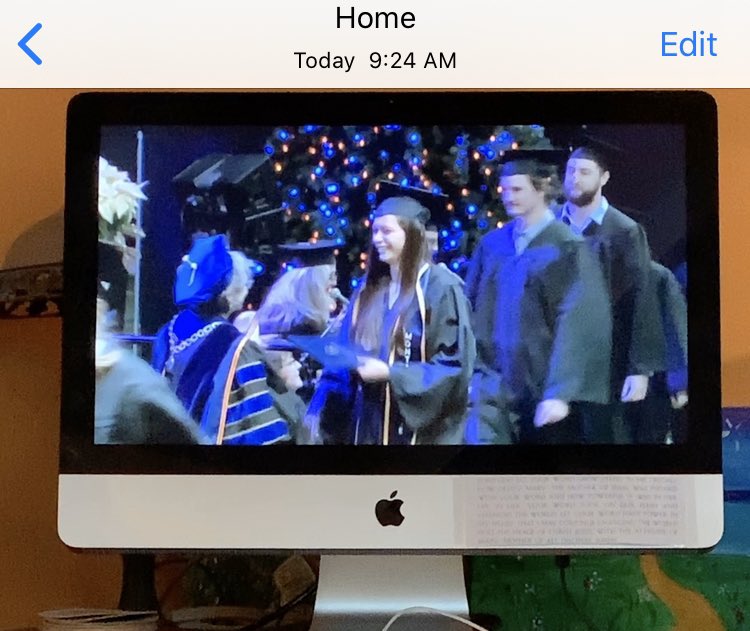 CarbonTaxNow's tweet photo. @montanastate @montanastate congrats to all the MSU graduates especially Aimee Heffernan! Love and hugs from la familia :-) #CatGrad19 https://t.co/Pdfq01sErc