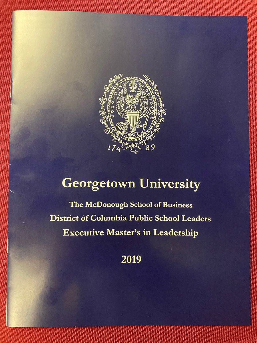 Georgetown U. in DC (@georgetownindc) on Twitter photo Today, the @MSBGU Executive Master's in Leadership for DC Public School Leaders program celebrates the @EMLdcpsl3 Class of 2019's graduation! These grads are joining an impressive network of 150 DC educators who are a part of the <a href="/Georgetown_Exec/">Georgetown Exec Ed</a> Education family! Congrats! Today, the @MSBGU Executive Master's in Leadership for DC Public School Leaders program celebrates the @EMLdcpsl3 Class of 2019's graduation! These grads are joining an impressive network of 150 DC educators who are a part of the <a href="/Georgetown_Exec/">Georgetown Exec Ed</a> Education family! Congrats!
