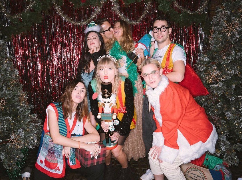 taylorswift13's tweet image. Honestly spending my 30th with the fans who have made my life what it is at jingle ball, then throwing the most aggressive holiday party known to womankind... I just.. seriously feel so lucky and will spend forever trying to find ways to say thank you. *cries in Christmas tree*