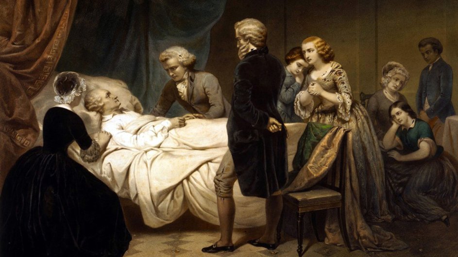Today is the anniversary of George Washington’s death. How did he die? He caught a throat infection. Then his doctors decided to drain 2.5L of blood (2/3 of a gallon, about half his blood). Somehow he didn’t make it. Why would his doctors—the best available—do such a thing? (1/9)