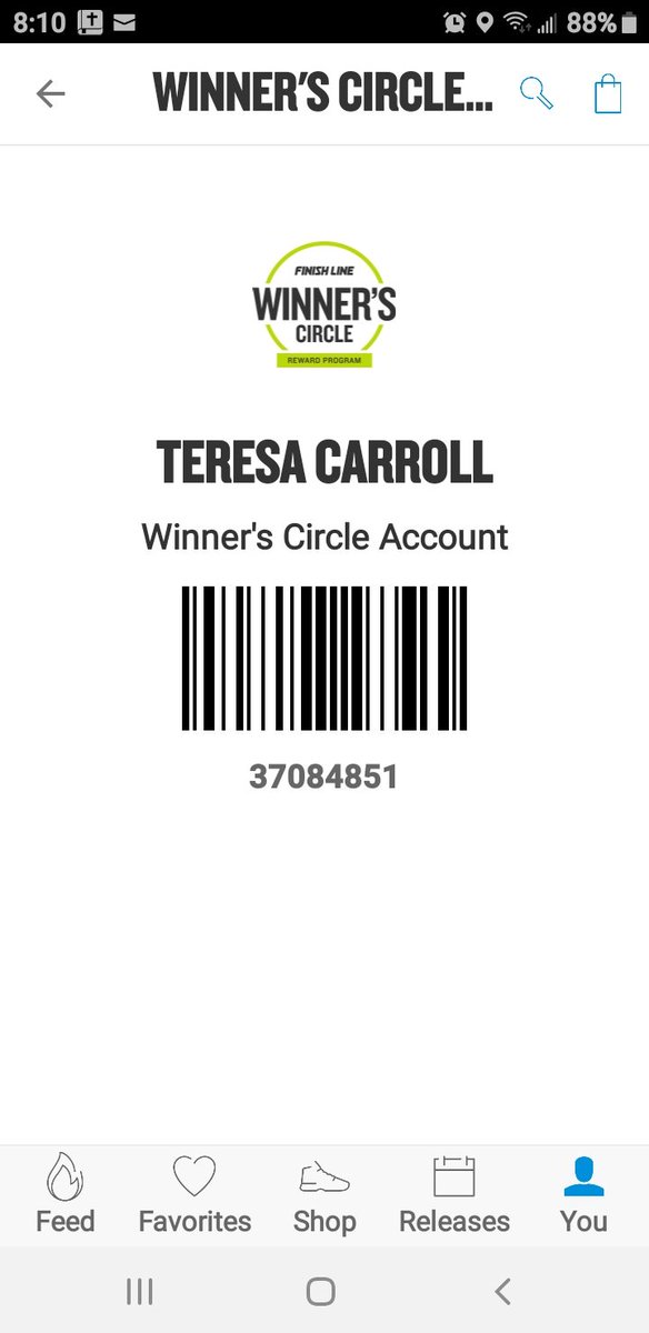 tyty0674's tweet photo. I was going to the store because I thought today was the last day for my $20 dollars reward but its not there can you please help &amp; send it to me @FinishLineHelp https://t.co/W7vJGZgIOk