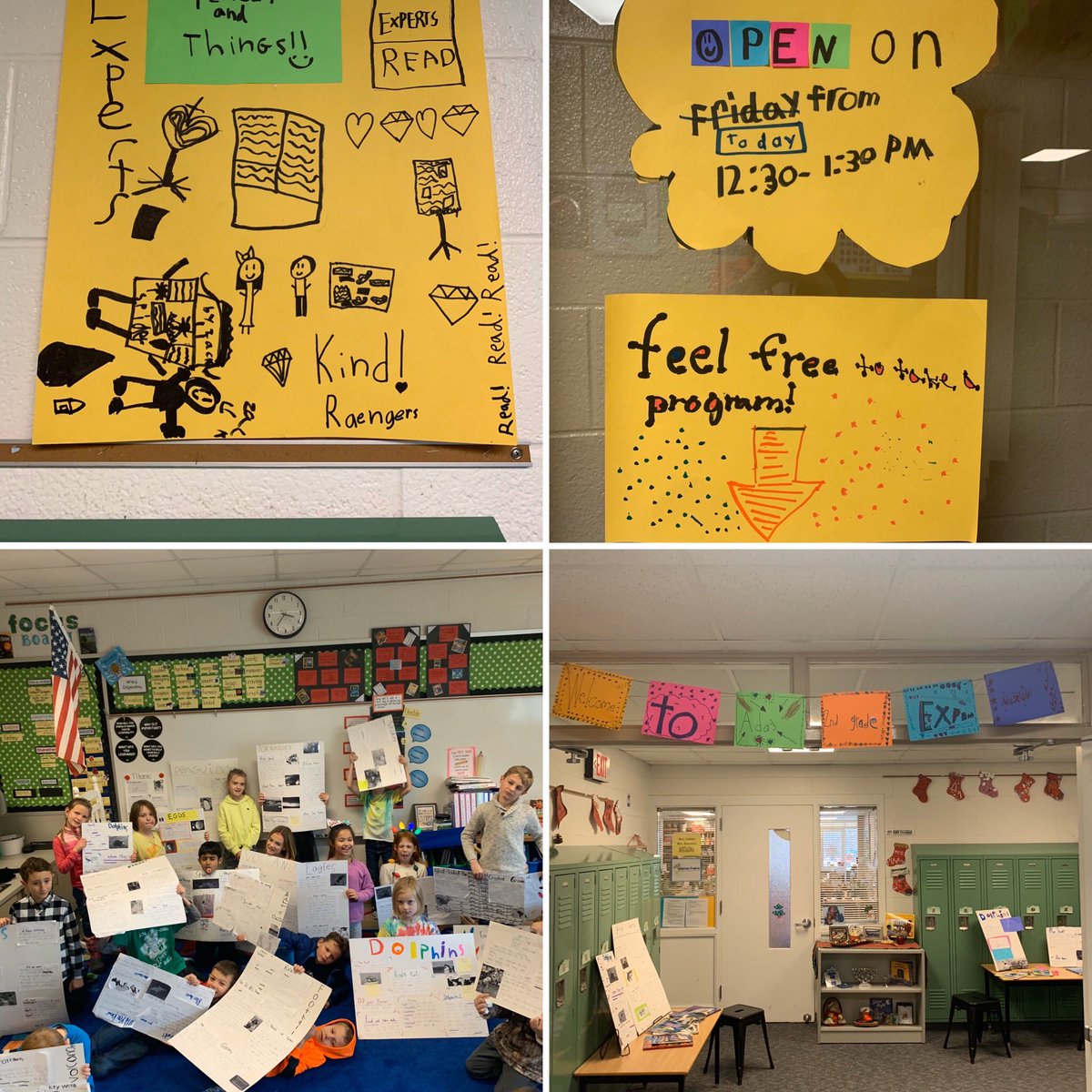 AdaFHPS's tweet photo. Thank you to everyone that came to visit our 2nd grade Expert Museum to learn from our reading researchers who have been studying many topics the past few weeks. They have been working hard at assembling text sets & researching a topic of their choosing. We are proud! #AdaReads https://t.co/UFx1Pp0NRc