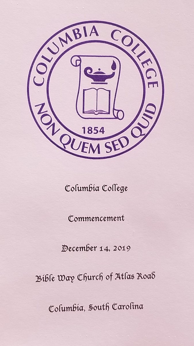 LadyDWardlaw's tweet photo. My first graduation at @ColumbiaKoala as the Director of Athletics! #proudAlum #ccofscGrad #ccofsc https://t.co/NYr7ookSEq