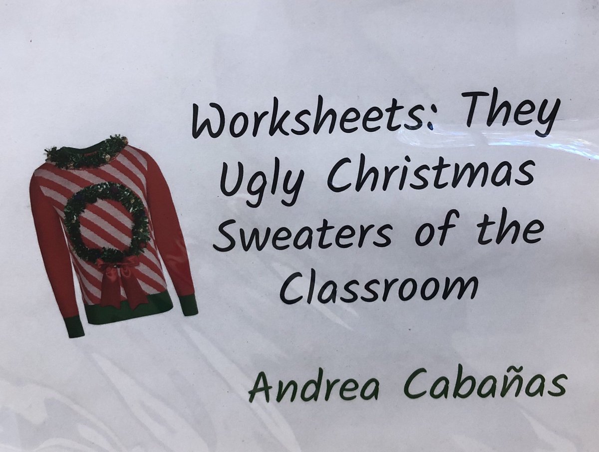 cathcallihan's tweet photo. A Saturday morning mash-up of worksheets and technology at the MS ELA Jolly Jamboree! ⁦@CabanasNISD⁩ ⁦@ginagarza73⁩ ⁦@nisdmsela⁩ ⁦@NISDHolmgreen⁩ ⁦@NISDPease⁩ ⁦@NISDStevenson⁩ ⁦@NISDStinson⁩ https://t.co/LSRkPZhKfA