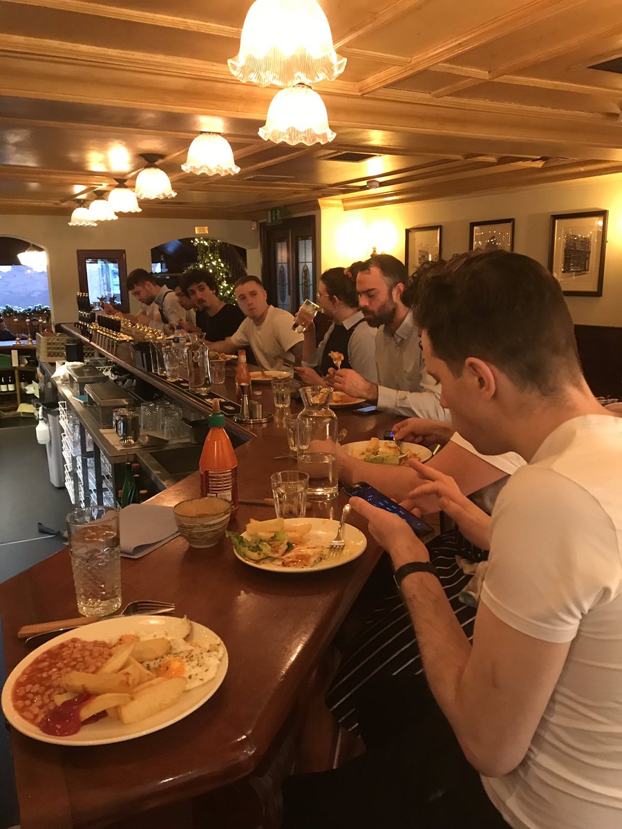 SpitalfieldsDub's tweet photo. All nourished before Round 2 #stafftea https://t.co/sEp9GXgg2f