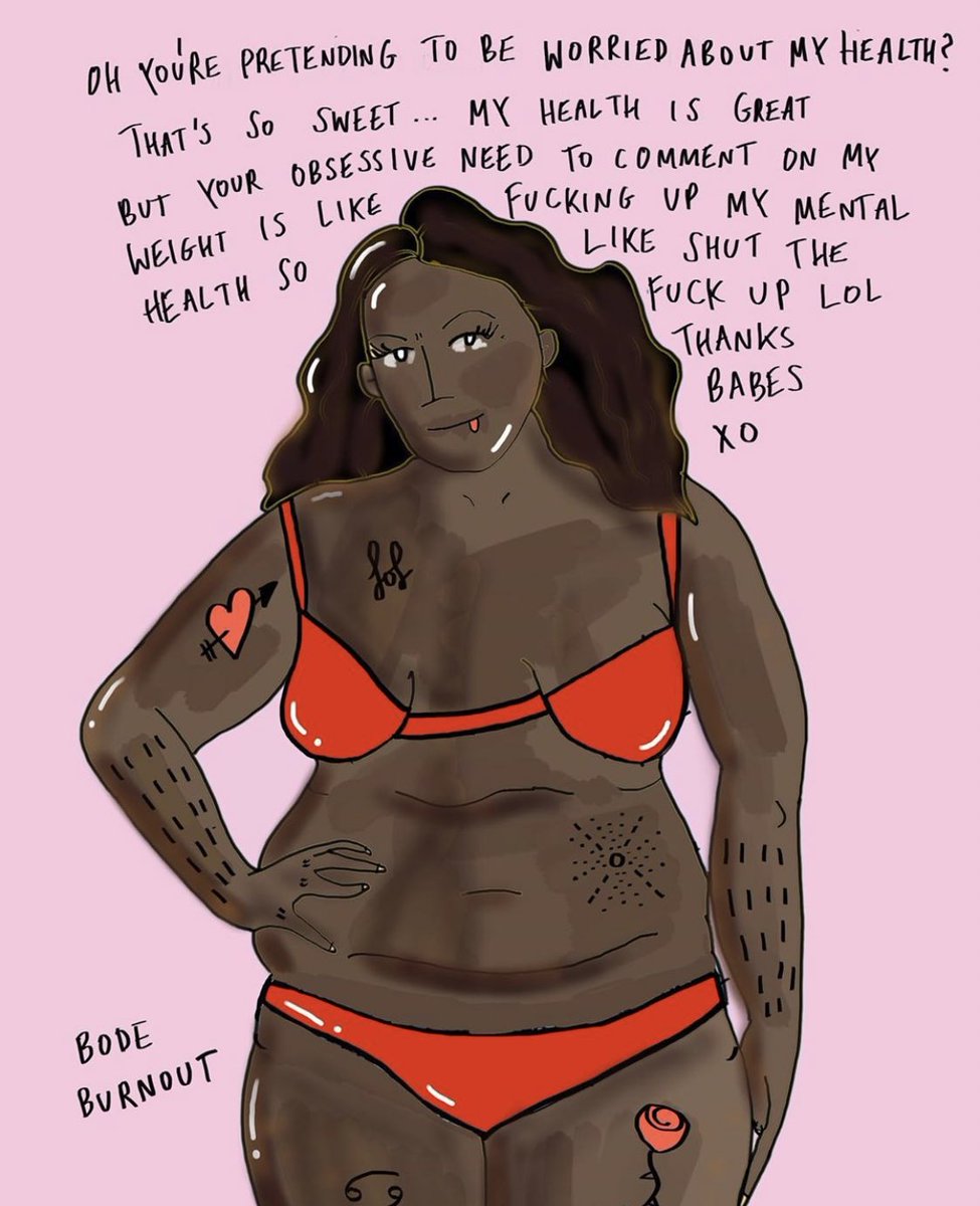 Repost from @bodeburnout #bodypositivememes