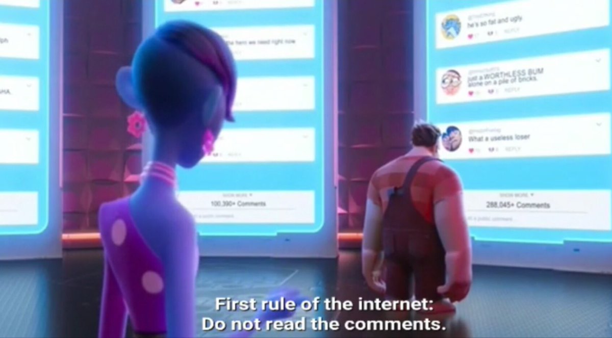 mahasiswikupu2's tweet photo. Ralph Breaks the Internet sudah memperingatkan kita https://t.co/JGrXHtPllH