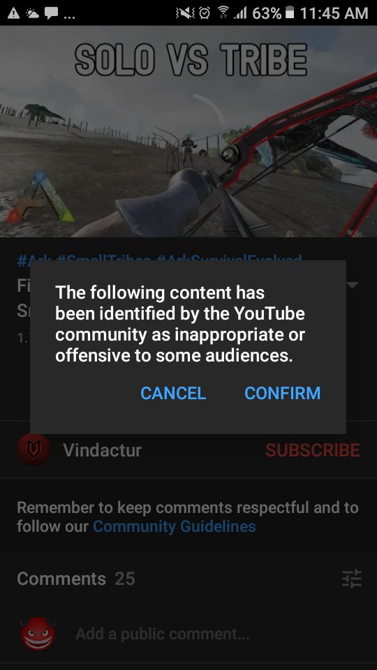 vindactur's tweet image. The end is near boys. @YouTubeGaming restricting videos without any swearing or anything. F.