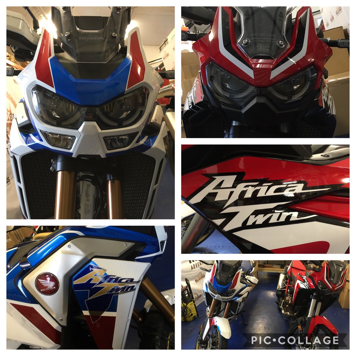 RuggedRoads's tweet photo. We’re spending the weekend admiring these & finding out what fits on them!
#ruggedroads #honda #hondaafricatwin #africatwin #africatwinadventuresport #adventuresport https://t.co/MecZjsO9wp