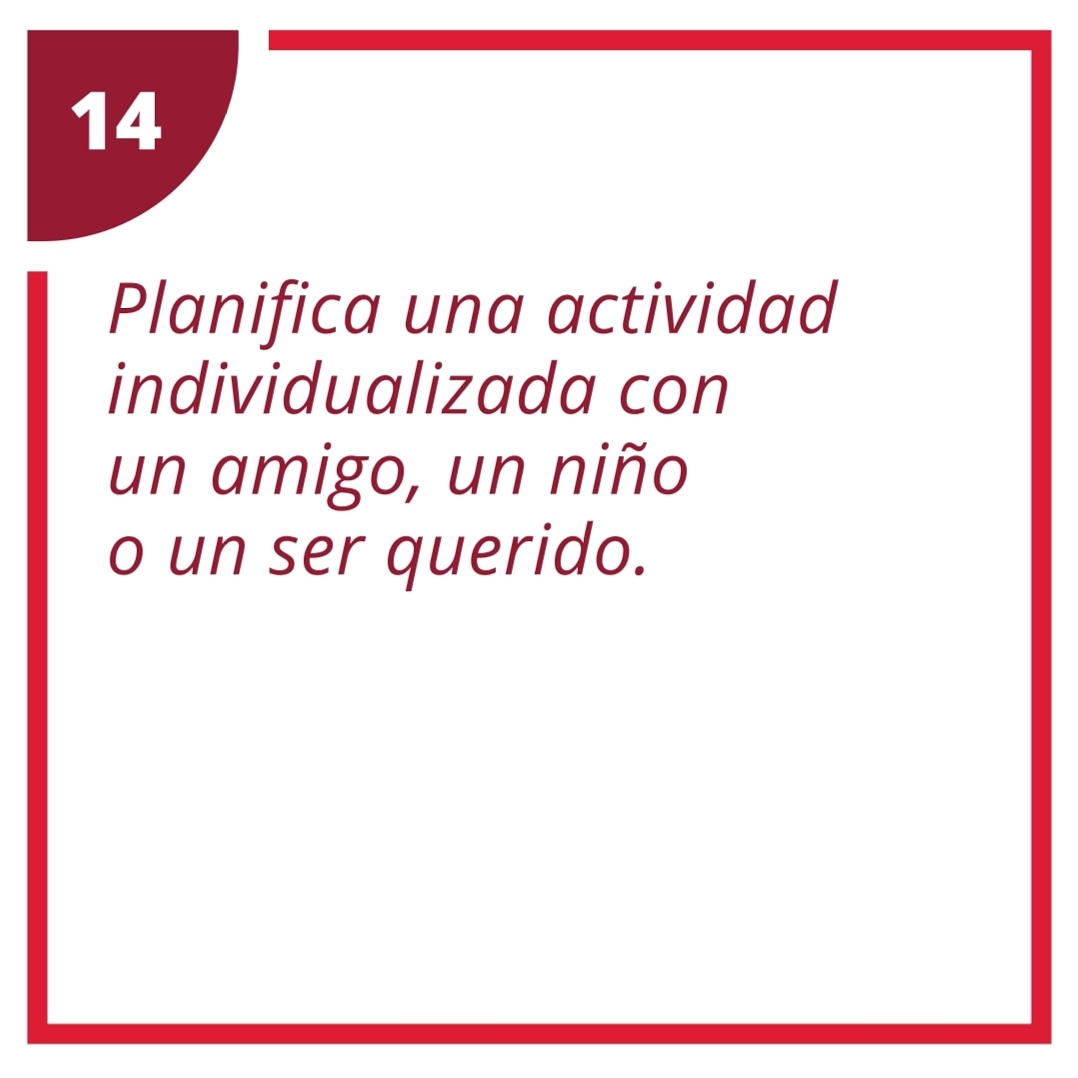IluminaElMundoB's tweet photo. #IluminaElMundo #Día14

Planifica una actividad individualizada con un amigo, un niño o un ser querido. #UnoPorUno

https://t.co/exC11bEwXd 
#LightTheWord
#OneByOne https://t.co/oYqfoNNh6b