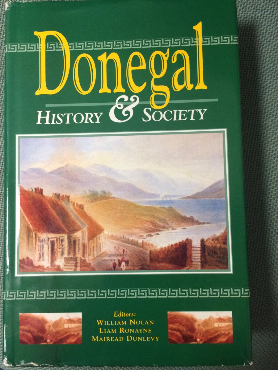 ArleneCrampsie's tweet photo. One of the key texts about the geography of Donegal comes from the phenomenal County History and Society series from Geography Publications and Prof Willie Nolan! #Donegalweek #YearofGeography https://t.co/1jx8XofJor