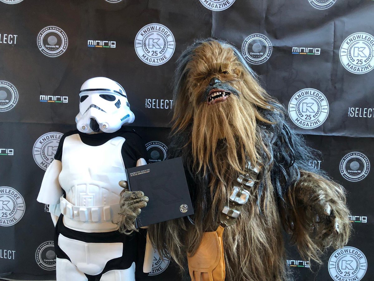 kmag_colin's tweet photo. The force is strong today! #25yearsofKmag https://t.co/TnJFoESBpu