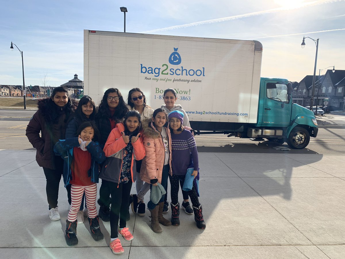 A huge thank you to all @WhaleysCorners families, our @bag2schoolna Clothing Drive will divert over 880 pounds of clothing and shoes from landfills and raise money for the school.  Congratulations! #cyclonestrong