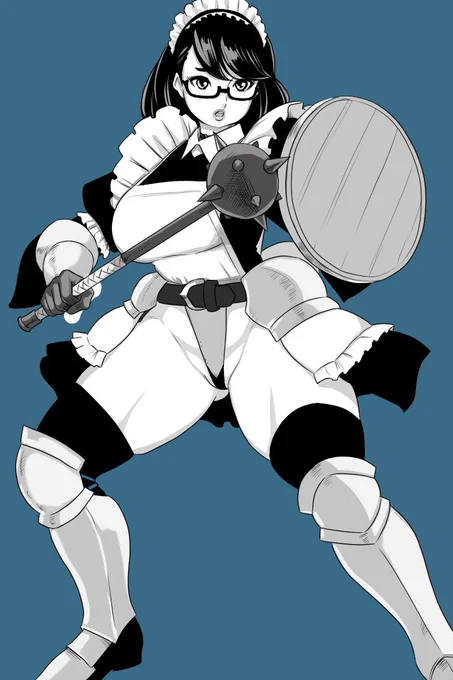 むちむち  様のハイレグメイド戦士が素敵だったので… 