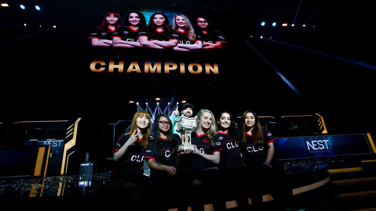 Congrats for @clgaming  won the champions of NEST Pro series 2019.

We truly appreciate you joined us and support women in esports. 
Please stay tuned, we will release some stories and player interviews soon.

NEST Pro Series Final result:
pse.is/nestproseriesh…