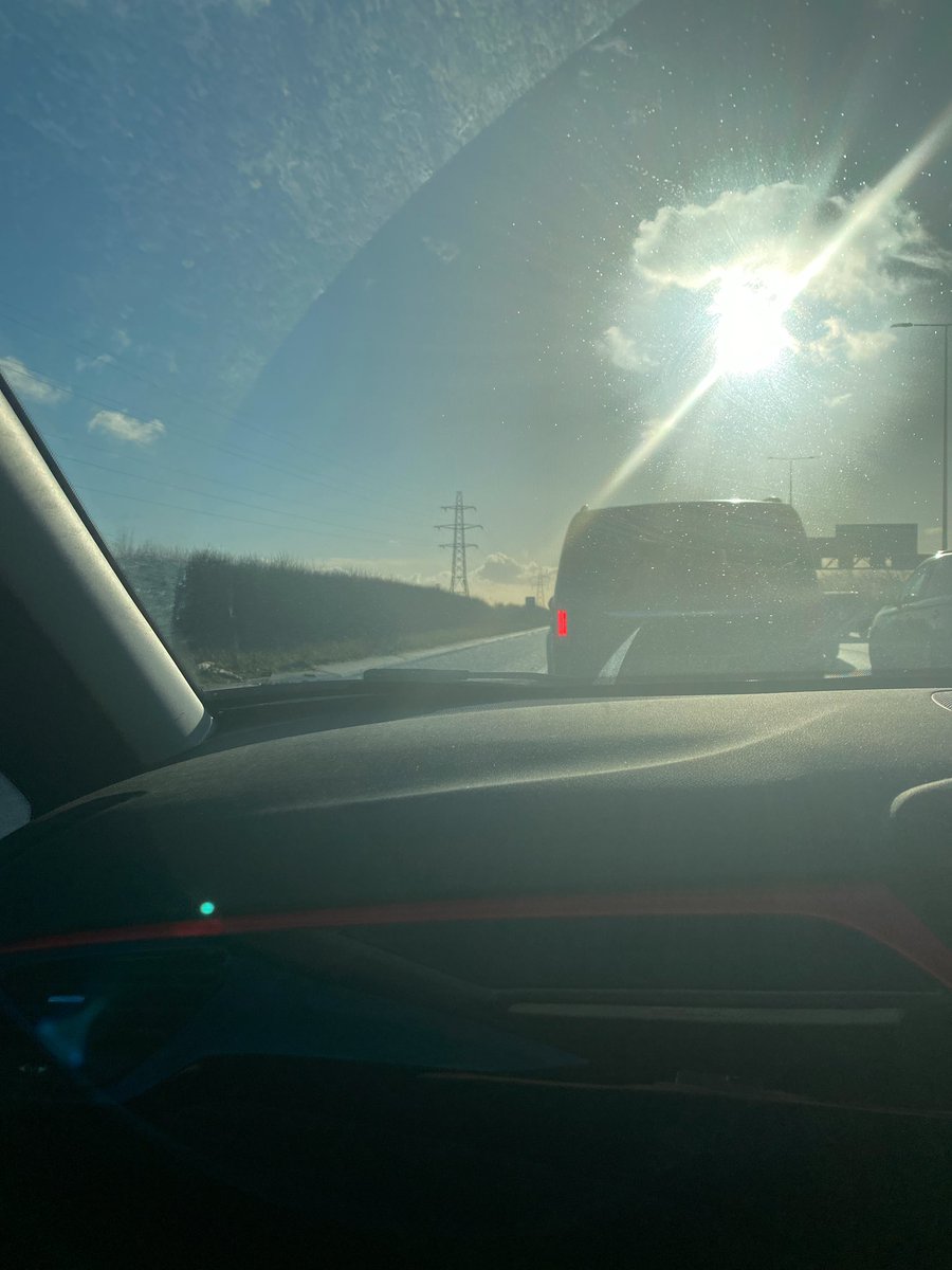 This is the view we’ve had for the past hour and we’re not going anywhere soon. So much for strictly #bbcshows <a href="/bbcshows/">bbcshows</a> 😭 oh well we’re going to the  Harry Potter studios instead ♥️ @daltonlaraine <a href="/diannebuswell/">Dianne Buswell</a> it would be nice if the BBC could tell us that there were no space