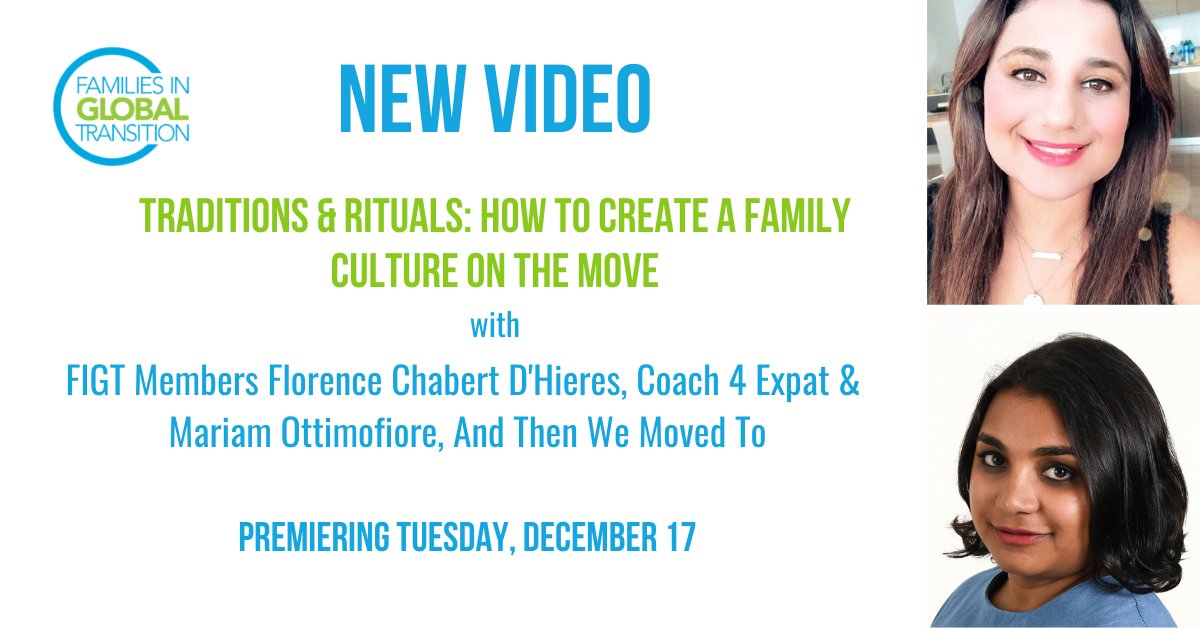 crossingculture's tweet photo. What do burgers, Christmas trees in Saudi Arabia and molas have to do with creating a family culture? #FIGTMembers and authors Florence Chabert D'Hieres, Coach4Expat and Mariam Ottimofiore of @andthenwemoved2 will share their unique family experiences next week. https://t.co/vAorAglmsz