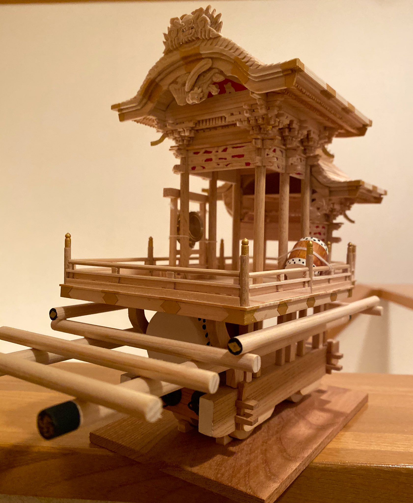 ミニだんじり 製作途中売ります笑