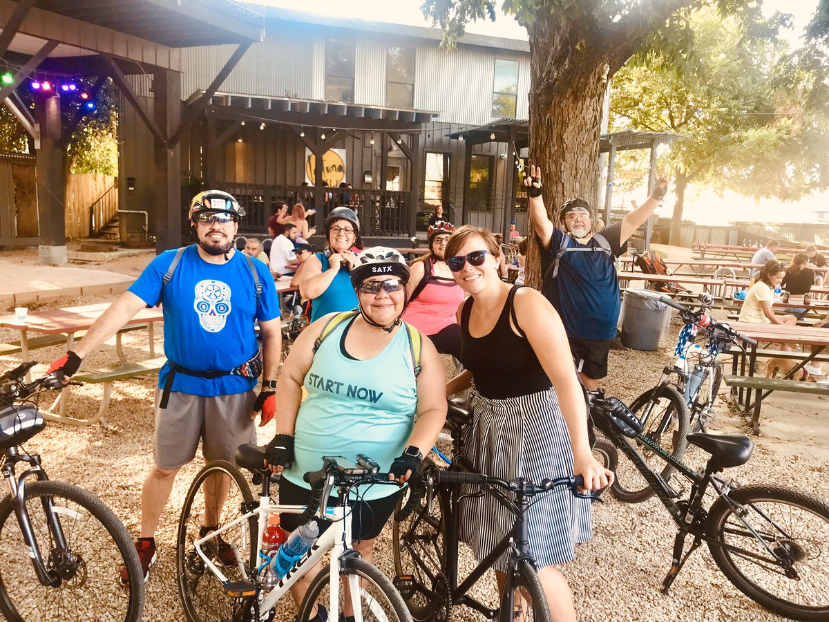 See y’all at 3p (roll 4:15) @ #latunaicehouse for our last #2ndsaturday #social #bikeride for #2019 ! 🙌🏾🚲🍻 
#sanantonio #satx #cycling #community #rideabike #bikelife #sharetheroad #protectyourmelon #wearahelmet #goodtimes