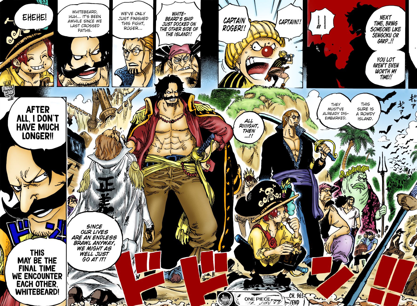 Master Sergeant Jil I Coloured Roger Pirates From One Piece Chapter 965 Onepiece965 T Co Nyjfcprv2c Twitter