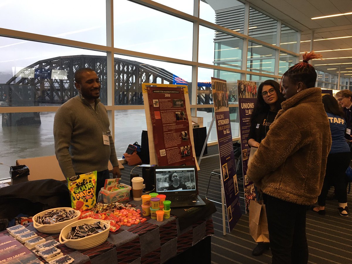4EdJustice's tweet image. You know, this is such a beautiful moment. Onyx, was a young person when the #AssaultAtSpringValley happened. He wrote movement love letters to Niya &amp;amp; Shakara, stood w/her &amp;amp; other youth in support of them. Onyx helped us build our national campaign! #PublicEdForum