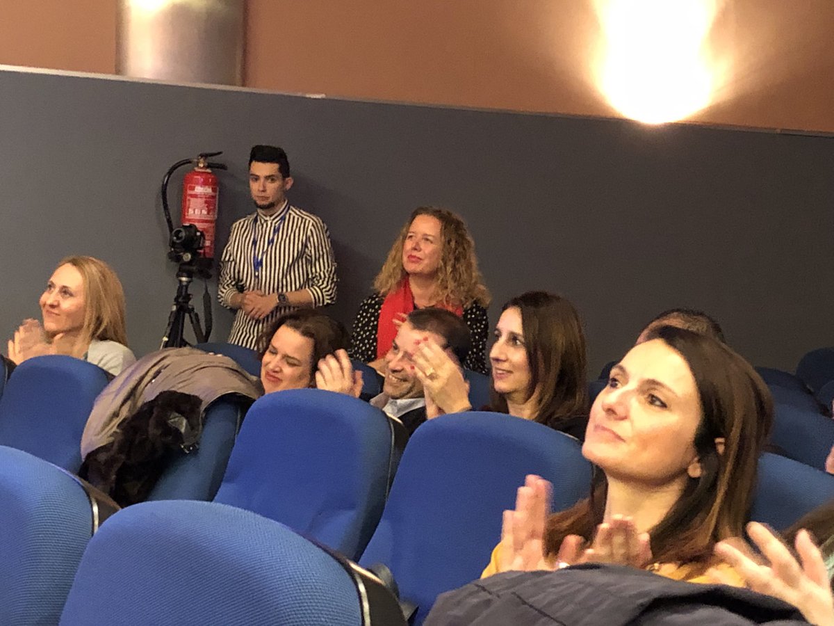 redbecreaja's tweet photo. Ha sido un orgullo organizar la entrega de los II Premios de Bibliotecas aquí, en Jaén. La emoción vivida ayer se quedará grabada en nuestros corazones por siempre. Darle las gracias a la @EducaAnd por la confianza depositada y a Puri Colmenero por su labor para que saliera bien. https://t.co/R8VVNpRuzM