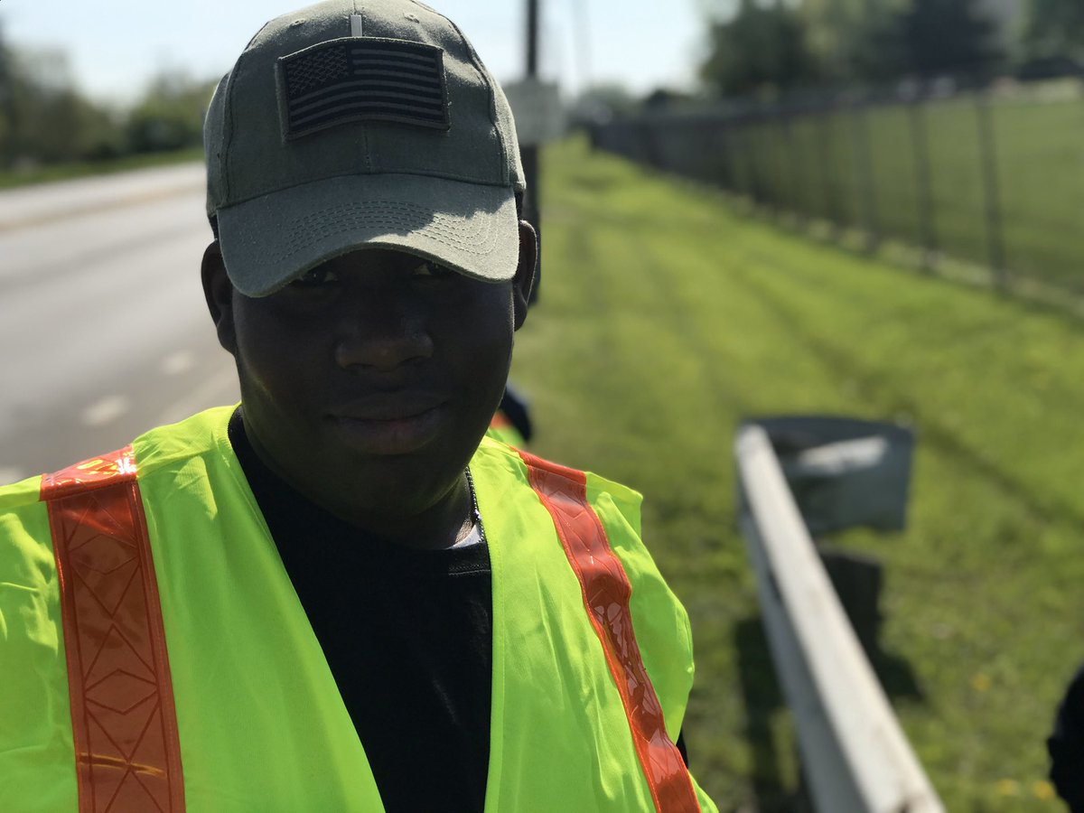 The things we do for our community will always be for the great of good. We participated in a City Wide Cleanup with Chicago Heights to help cleanup along the highway.  ⚓️♻️