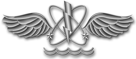 Naval Aircrewman Mechanical Rating insignia. 