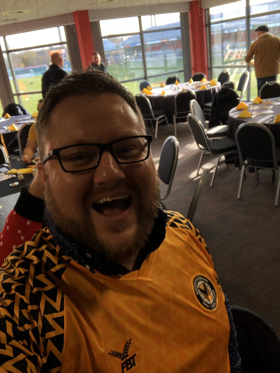 jamestlyons's tweet photo. Thanks for the shirt @paddypower Merry bloody Christmas!!! 🎄🎄@NewportCounty #SAVEOURSHIRT #UTC 🔶◼️ https://t.co/Be2heT21rM
