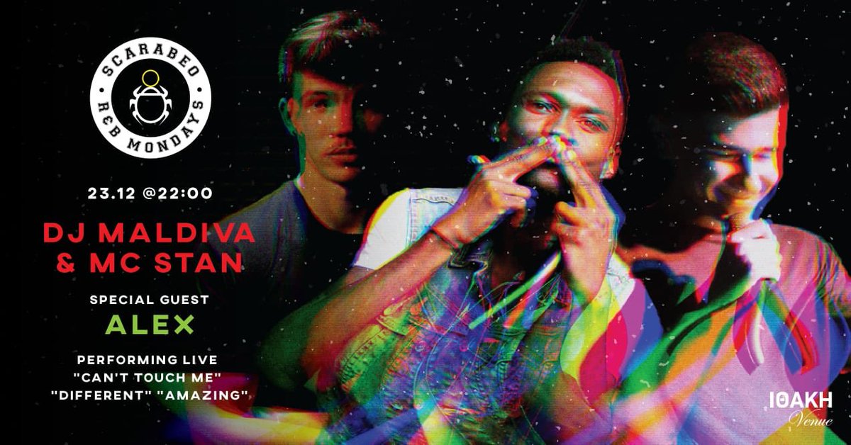 ATTENTION‼️‼️Catch me performing live on the 23rd of December at @scarabeocy with @dj_maldiva and @mc_stan_gh 💯 
I can’t wait for this 🌊 It’s gonna be a madness TRUST ME you gotta be there 🔥🔥 <a href="/dana/">Dana</a>.productions 
<a href="/dana/">Dana</a>.productionscy 
#rap #rapmusic #mad #musician #live #music