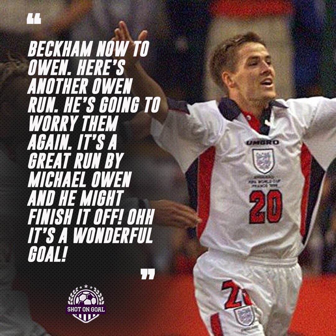 Happy Birthday to Michael Owen! 

What a goal scorer he was  