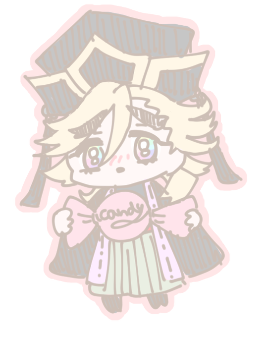 うにちゃんʚ♡ɞさんがTwitterに投稿した童磨(鬼滅の刃)のイラスト。