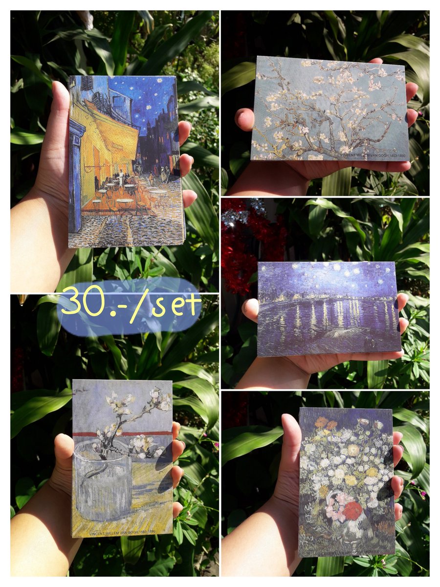 pickaboo_pcards's tweet photo. Van Gogh postcards
5 ใบ 30฿.
ค่าส่ง 30/50
#โปสกา���์ด #ของขวัญปีใหม่ #การ์ด #การ์ดปีใหม่ https://t.co/NPYwy1cSXF