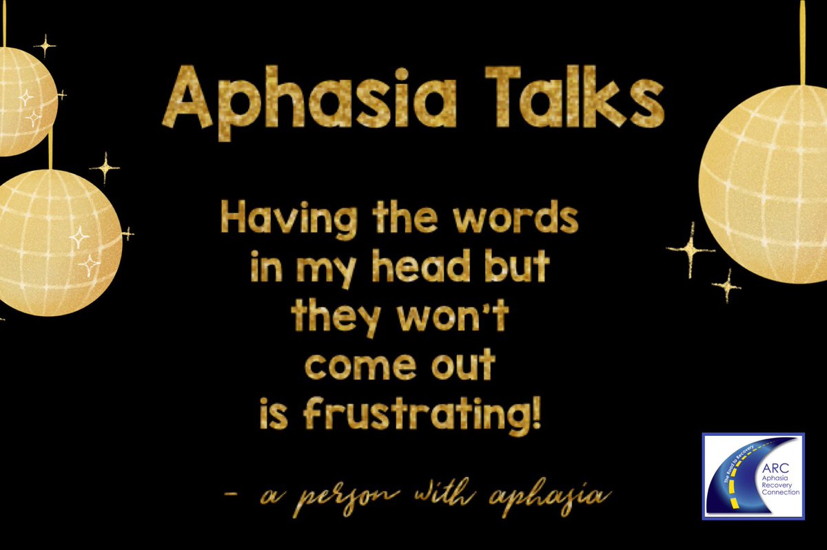 ARCaphasia's tweet photo. People with #aphasia know what they want to say. Aphasia is an issue with language, not intellect. #InvisibleDisability #AphasiaAwareness #Compassion #InclusionMatters #AphasiaRecoveryConnection https://t.co/WiqDLrSMXC