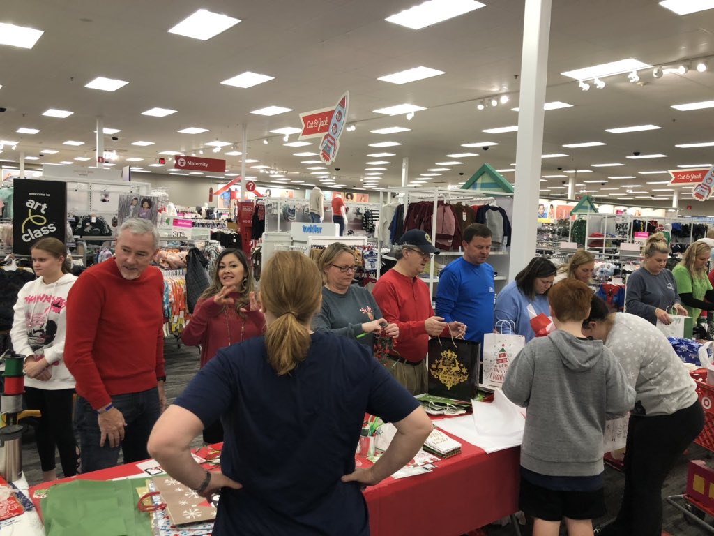 Great day at @target for our Red and Blue Shop With You event. So grateful for the police officers, firefighters & many other volunteers that came out to make this special event happen. Truly exemplifies the meaning of Christmas.
@AlpharettaDPS 
@AlphaRotary 
@MiltonFire30004