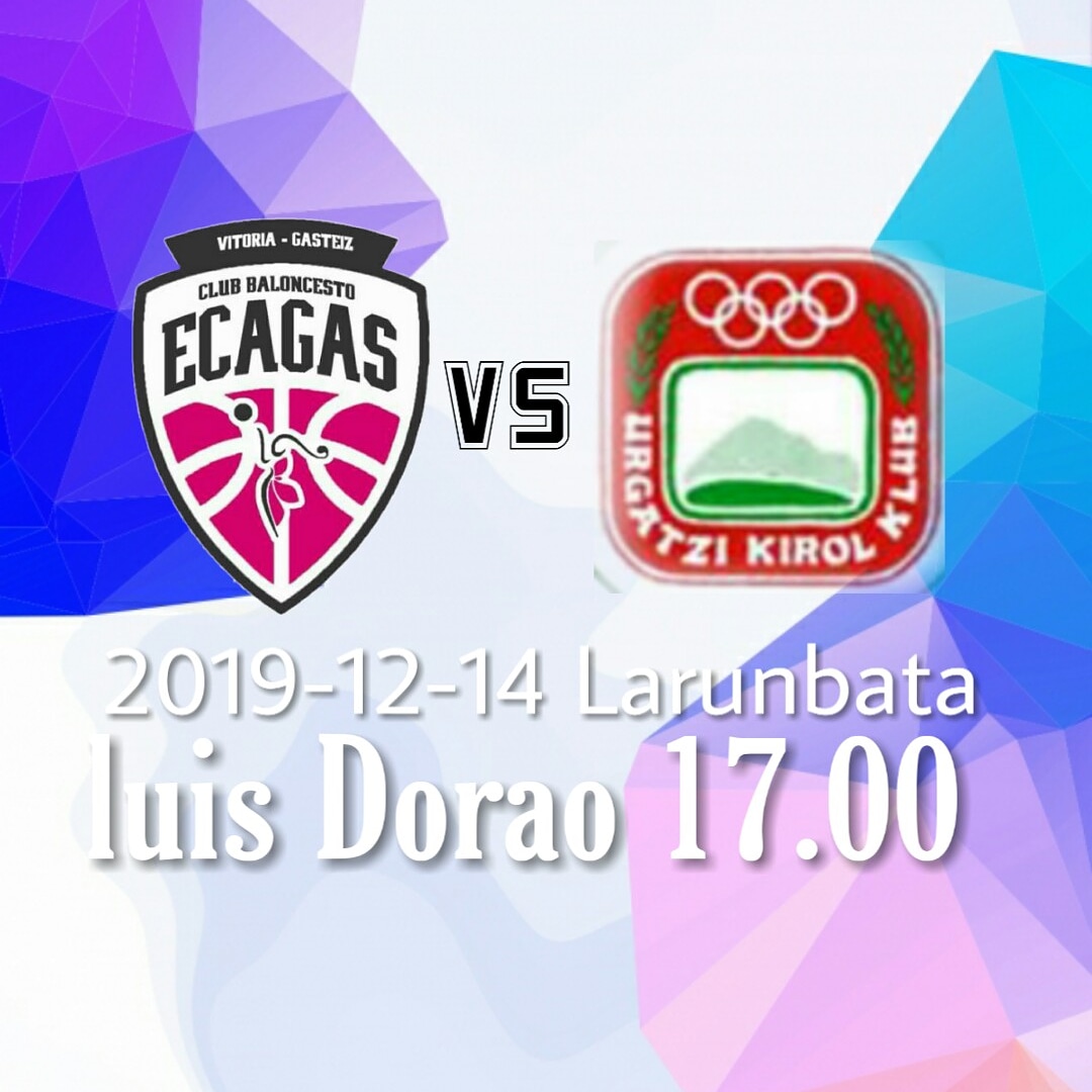 💥 GAME DAY 💥

Zubiaren etenaldia eta gero, gaurkoan  @urgatzifem ren aurka lehiatzea tokatzen zaigu gure etxean (Luis Dorao) 17.00etan.

👅 #GoPinks #GoEcagas 👅