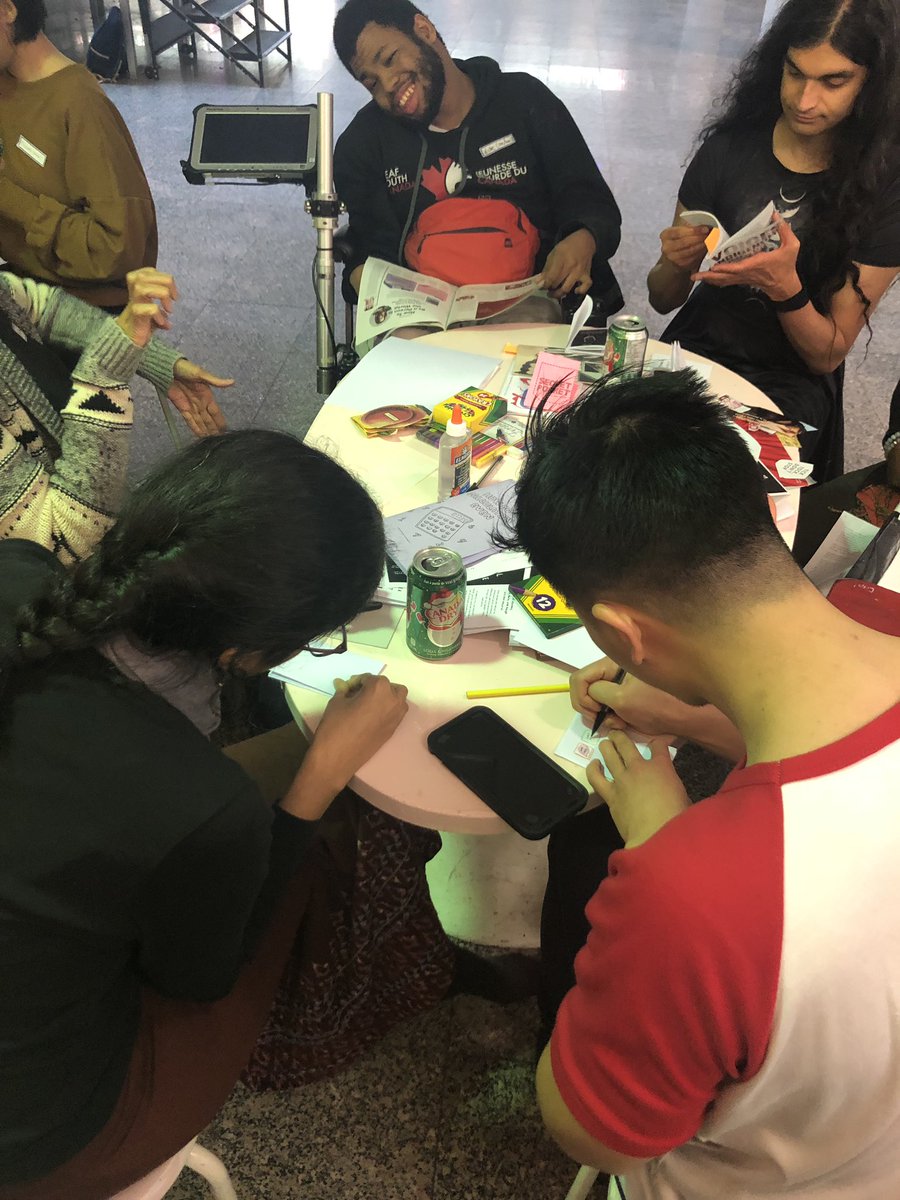 Our DIY mini zine workshop - inspired by @tinytechzines - is underway at Tea Base!