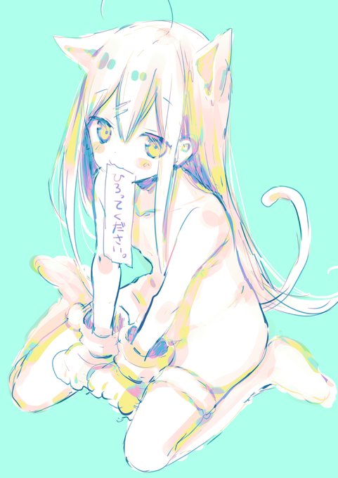 「猫娘 手袋」のTwitter画像/イラスト(古い順)