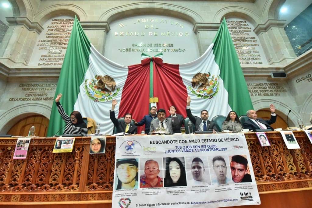 El bien de los mexiquenses es nuestro objetivo, por ello hemos aprobado la Ley en materia de Desaparición Forzada de Personas y Desaparición cometida por particulares para el Estado Libre y Soberano de México. 
La unidad es la que nos ayudará a generar grandes resultados.
#Edoméx