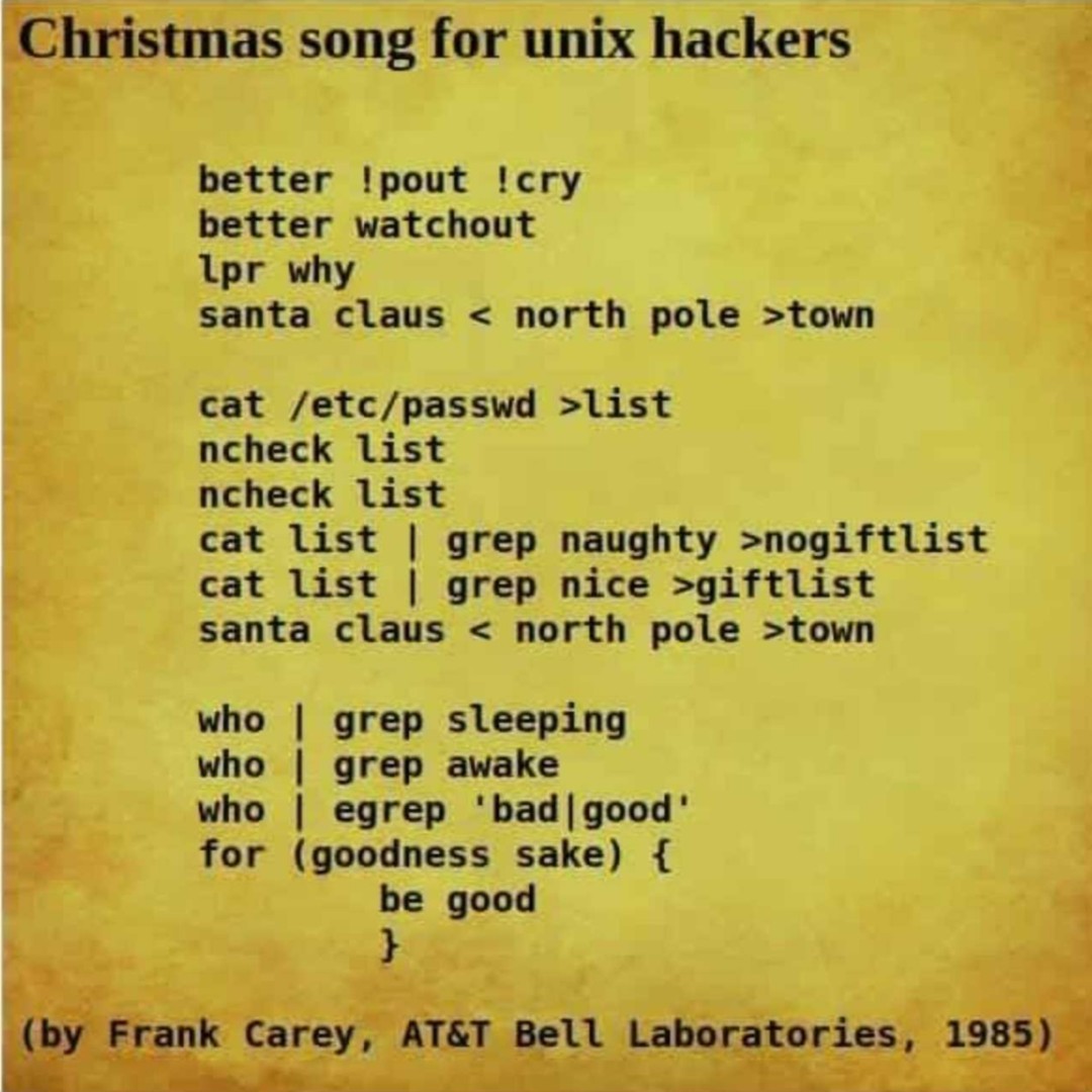 northcoders's tweet image. We found this and couldn&apos;t resist...
#unix #merrycodemas #learntocode