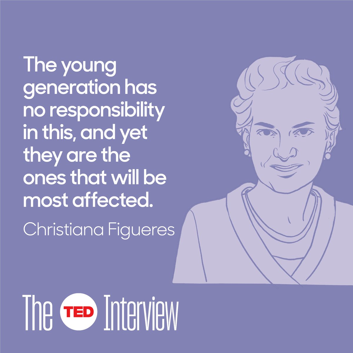 TEDTalks's tweet photo. .@CFigueres, one of the architects of the Paris Agreement, gives an inside look at her work on @TEDCountdown, an ambitious initiative to reduce greenhouse gas emissions to net-zero. Listen to this and more on this episode of #TheTEDInterview on @Spotify: https://t.co/yPvQ2pFoUp https://t.co/furPlO87xt