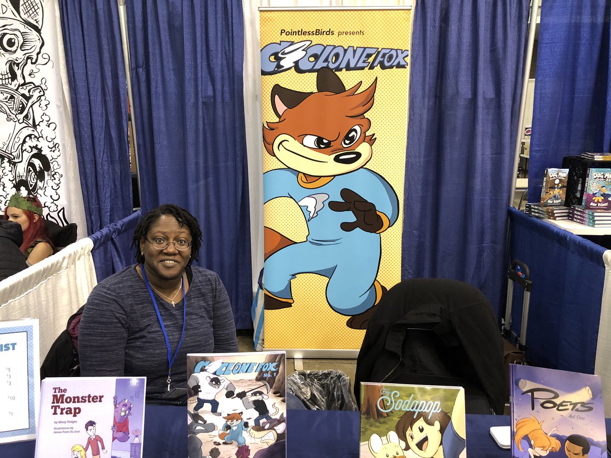 If you’re <a href="/OceanCityComic/">Ocean City Comic Con</a> today come stop by our booth. We’d be happy to nerd out with ya! #oceancitycomiccon #cyclonefox #comics #artists