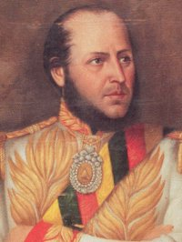 In order to get "FoReIgN InVeStMeNt," leaders like José Ballivián promoted "free trade" policies that allowed the industrialized countries to come in and take over the silver and tin mining. He also pushed racist taxes on the "indios," until he was deposed in 1847.