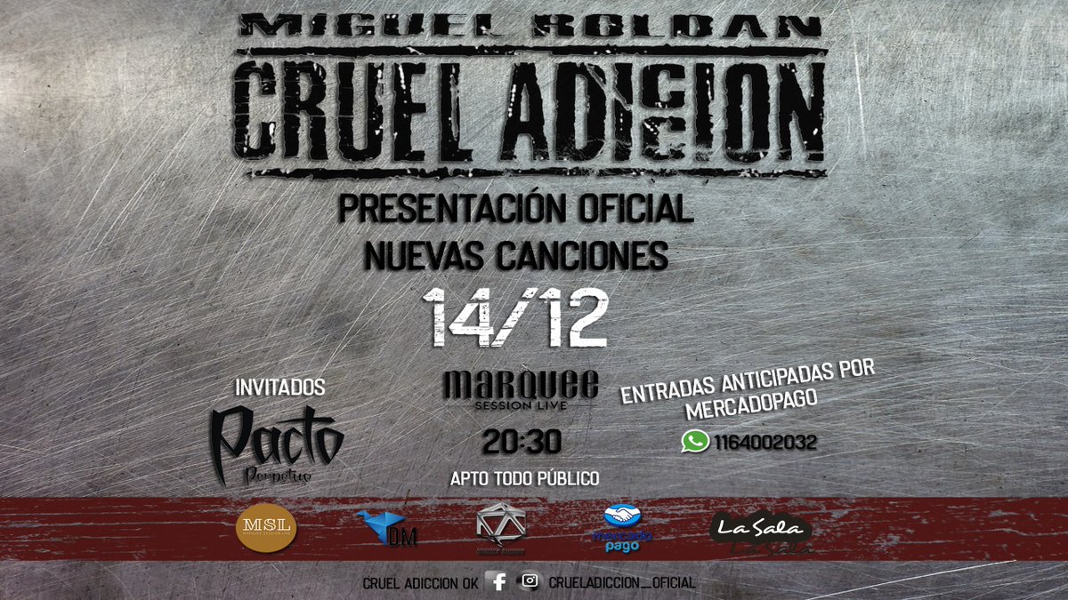 Cruel Adiccion tweet media