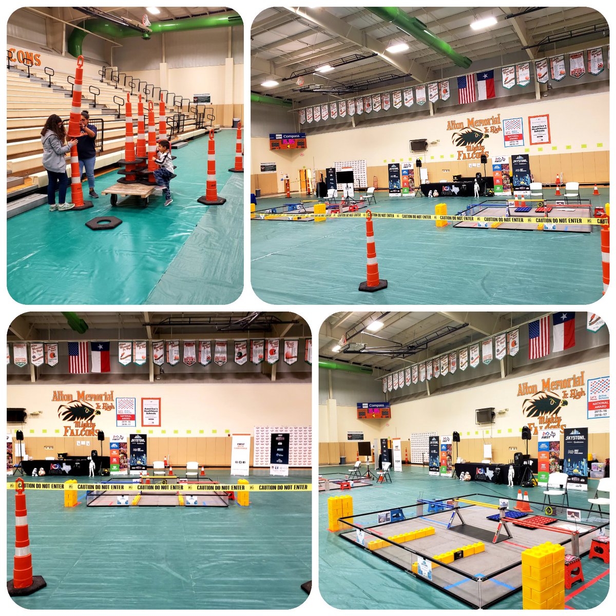 RogueRanger8573's tweet image. Back at again! About to host another two @FIRSTRGV League Meets. Edison LM#3 in the morning &amp;amp; Tesla LM#3 in the afternoon. Thanks to all the #RoboRangerNation for staying late to setup for today's event. Without everyone coming together, this is not possible. #WeAreFIRST 💯💪⚡👍